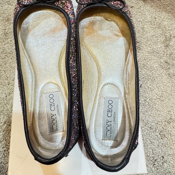 Jimmy Choo multi colored flats. Size 38. - Picture 4 of 7
